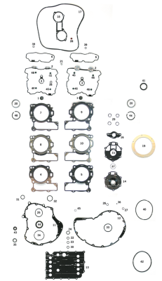 O-RING, 33.5 X 3, STARTER (FR)