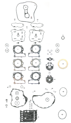 GHDP GASKET, CLUTCH COVER (FR)