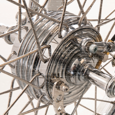 K-Tech 40 spokes 21" inox mini drum hub (FR)