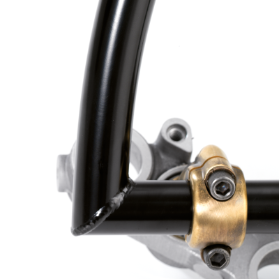 K-Tech Deluxe risers satin brass (FR)