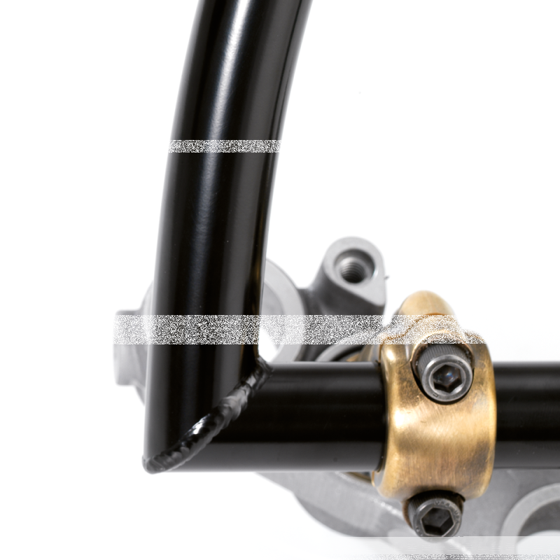 K-Tech Deluxe risers satin chrome (FR)