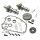 KIT,CAMS w/GEARS 625G FXD06 TC07-17 (FR)