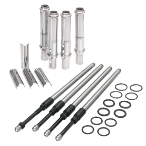 S&S Quickee pushrod kit TC99-17 chrome (FR)
