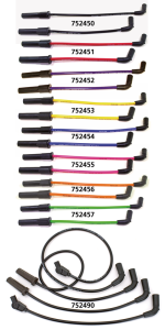 Pro 8mm plug wires XG15-20 Black (FR)