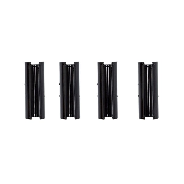S&S PUSHROD CVR KEEPER SET ME17-up BLACK (FR)