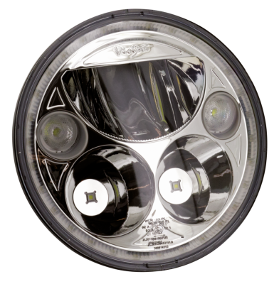 Vision X round 5.75" Chrome with halo (FR)