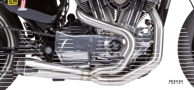 2Bros XL04-13 2-1 SS CF Race Exhaust (FR)