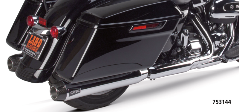2Bros FLH/T17-up Dual Slip Ons Carbon Ch (FR)