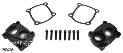 Jims ME17-UP black tappet covers (FR)