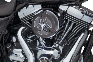 Tri-Bar Air Cleaner Black FLH/T08-16 (FR)