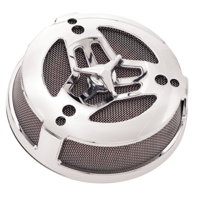 Tri-Bar Air Cleaner Chrome FLH/T08-16 (FR)