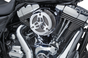 Tri-Bar Air Cleaner Chrome FLH/T08-16 (FR)