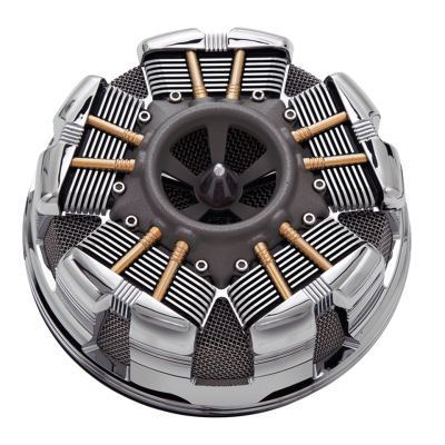 RADIAL AIR CLEANER CHROME FLH/T08-16 (FR)