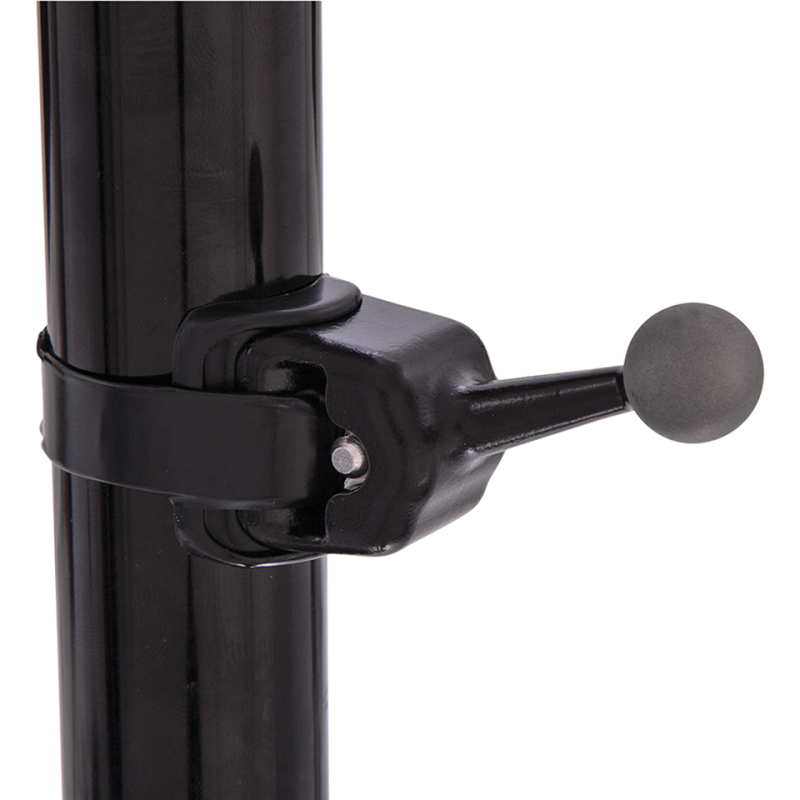 Uni Ball Mnt 7/8"- 2-1/4" dia tubing Blk (FR)