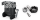 Phone Holder w/o Charger 1-1/4" bars Blk (FR)