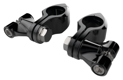 Blk Hingeless Clamps w/ Clevis 1-1/4" (FR)