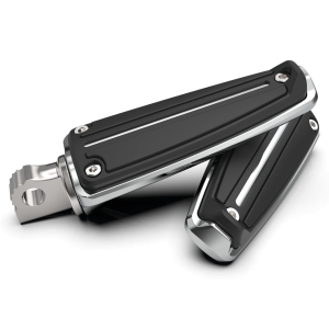 RAIL FOOTPEGS CHROME W/STD MALE MOUNTS (FR)