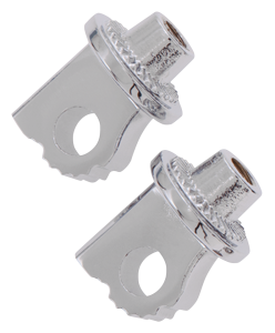 RAIL FOOTPEGS CHROME W/STD MALE MOUNTS (FR)