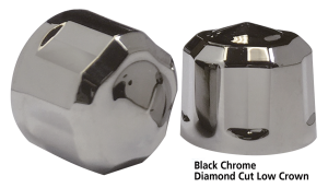 Diamnd Cut Bolt capset Blk Chr TC99-17 (FR)