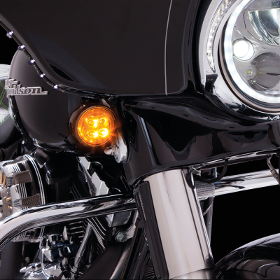 Ciro Fang Blk front turnsignal inserts (FR)