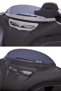 Ciro Horizon BW LED windshield trim chr (FR)