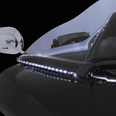 Ciro Horizon RG LED windshield trim Blk (FR)