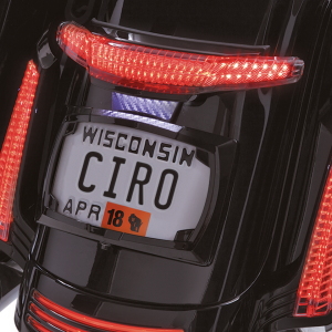 Blk Pl. Holder/Tail Smo/Red FLH/T14-Up