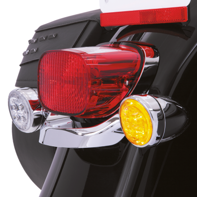 Fang Signal Light Inserts AMBER Chrome (FR)