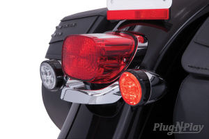 Fang Signal Light Inserts RED Black (FR)