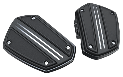 Ciro Rail floorboards black w/o mounts (FR)