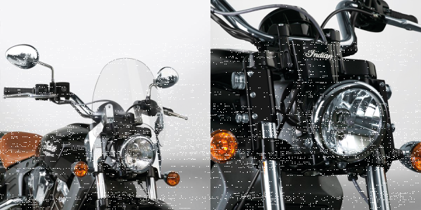 Switchblade Defl kit Indian Scout black (FR)