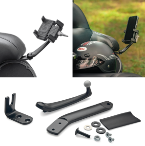 Pass. Phone Mount for H-D 14-Up Tour Pak (FR)