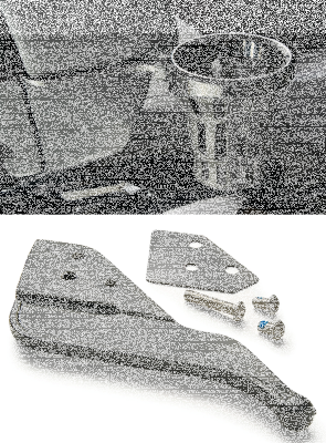 Passenger Drink Holder mount Indian14-Up (FR)