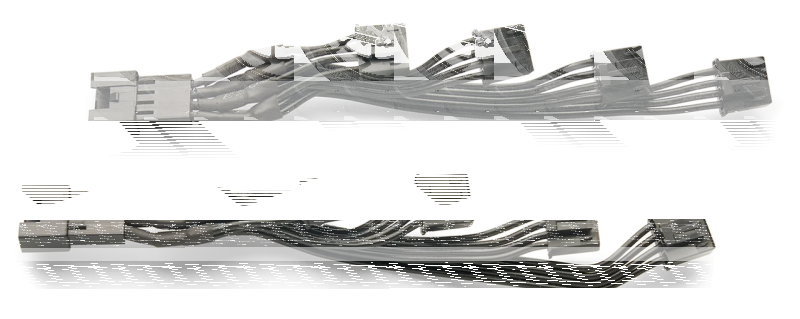 2Pcs Rear End Lighting 4-Way Connectors (FR)