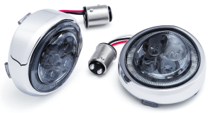 Chrome Fang Smoke RR Signal Inserts (FR)