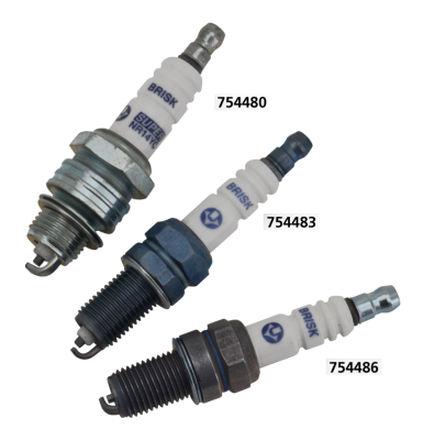 Each Brisk B12S Spark Plug (FR)