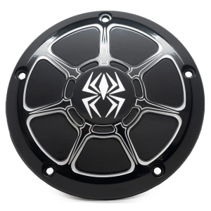 Rekluse Derby Cover Gloss Blk FLH/T14-Up (FR)