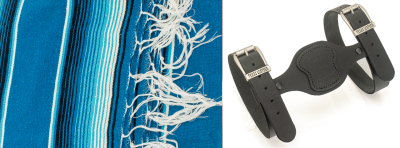 T-leather holder blk w/zpn755297 blanket (FR)