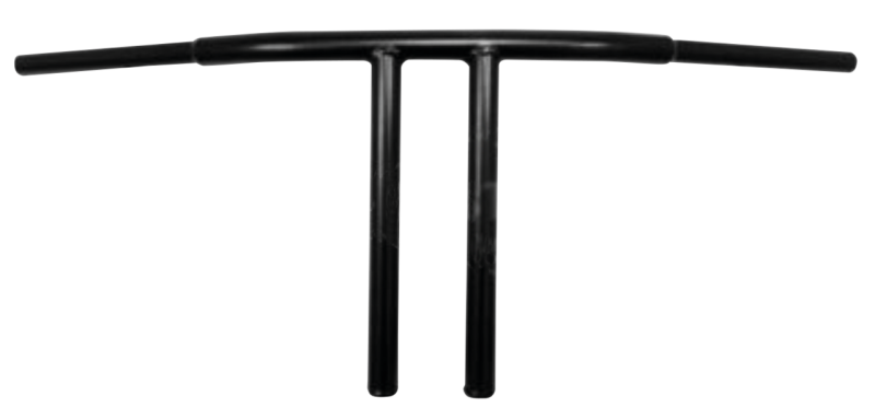Fat T-bar Club Style 12" BLK TBW (FR)