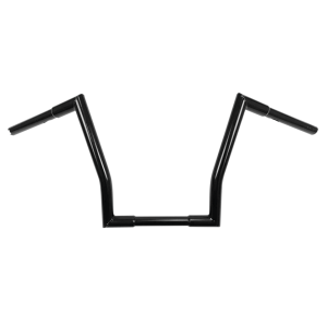 1" Square Fat Ape Hanger 12" BLK TBW (FR)