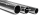 1 meter steel tube 32mm (1-1/4") (FR)