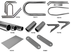 weld on rear set brackets (2pcs.)