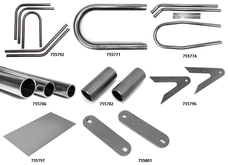 Steel plate 1 mm 58x38cm (FR)