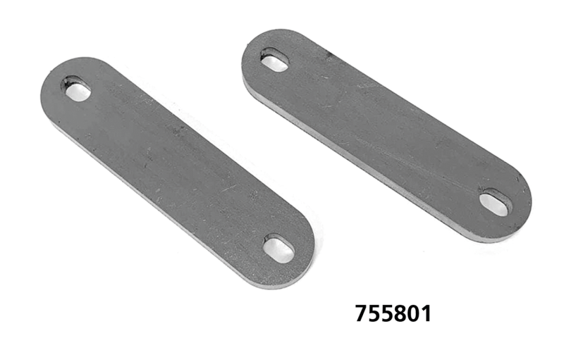 Flat Steel 100x25x6mm w/8.5mm slots (FR)