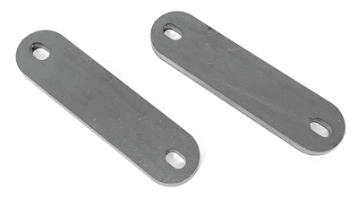 Flat Steel 100x25x6mm w/8.5mm slots (FR)