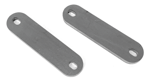 Flat Steel 100x25x3mm w/10.5mm slots