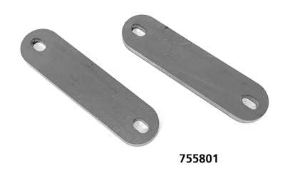 Flat Steel 100x25x6mm w/10.5mm slots (FR)