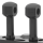 4" Risers for 1" Handlebars Black (FR)