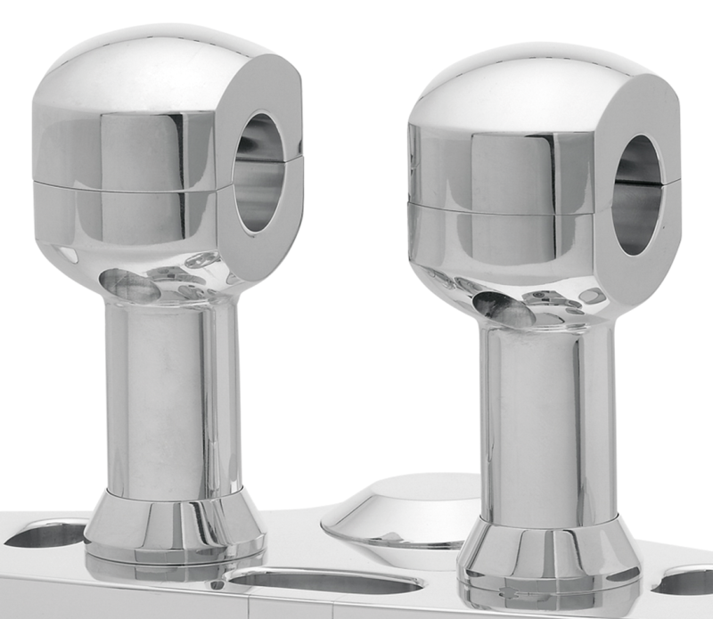 3" Risers for 1-1/4" Handlebars Pol. (FR)