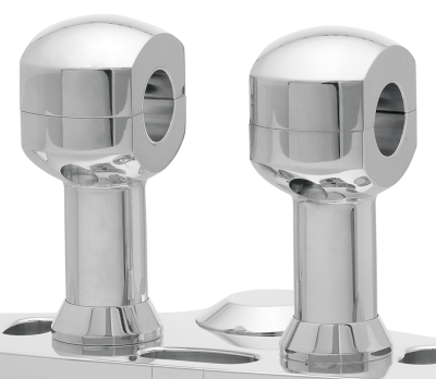 3" Risers for 1-1/4" Handlebars Pol.